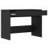 Escritorio roble negro 101x50x76,5 cm madera de