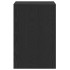 Escritorio roble negro 101x50x76,5 cm madera de