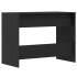 Escritorio roble negro 101x50x76,5 cm madera de