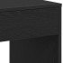 Escritorio roble negro 101x50x76,5 cm madera de