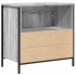 Mueble de baño con lavabo gris Sonoma 60x34,5x60