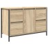 Mueble de lavabo con cajones roble Sonoma 90x34,5x60