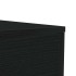 Mesa de centro con luces LED roble negro 90x50x40