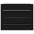 Mueble de baño para lavabo de roble negro 60x38,5x48
