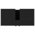 Mueble de baño para lavabo de madera de roble negro 60x30x60