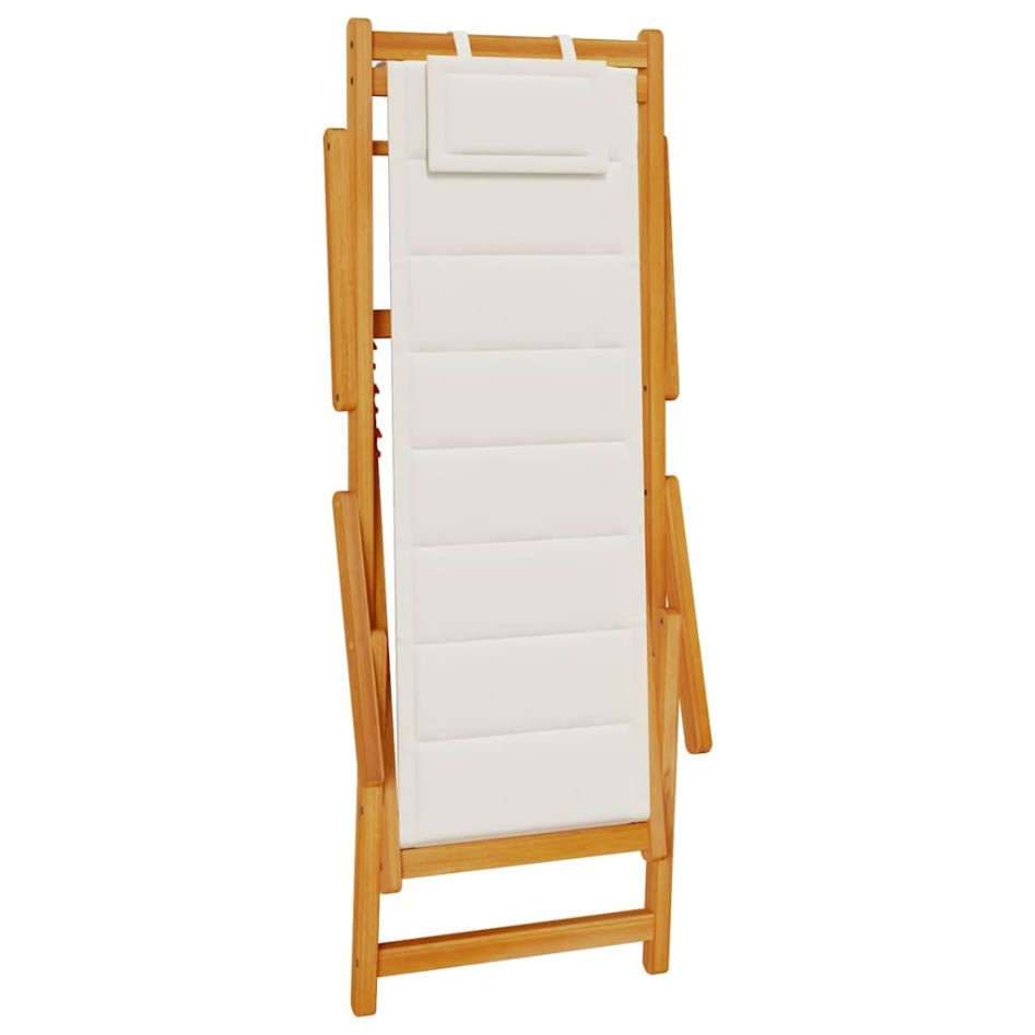 Silla de playa plegable con reposabrazos gris