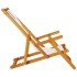 Silla de playa plegable con reposabrazos gris
