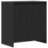 Aparador de madera de roble negro 70x41x75