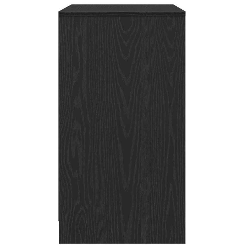 Aparador de madera de roble negro 70x41x75
