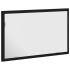 Espejo de baño con luces LED  roble negro 60x8,5x37
