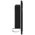 Espejo de baño con luces LED  roble negro 60x8,5x37