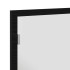 Espejo de baño con luces LED  roble negro 60x8,5x37