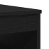 Cajonera de madera contrachapada roble negro 40x50x76