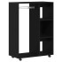 Armario de madera de roble negro 80x40x110