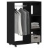 Armario de madera de roble negro 80x40x110