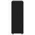 Armario de madera de roble negro 80x40x110