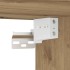 Juego de muebles baño 2 piezas madera ingeniería roble