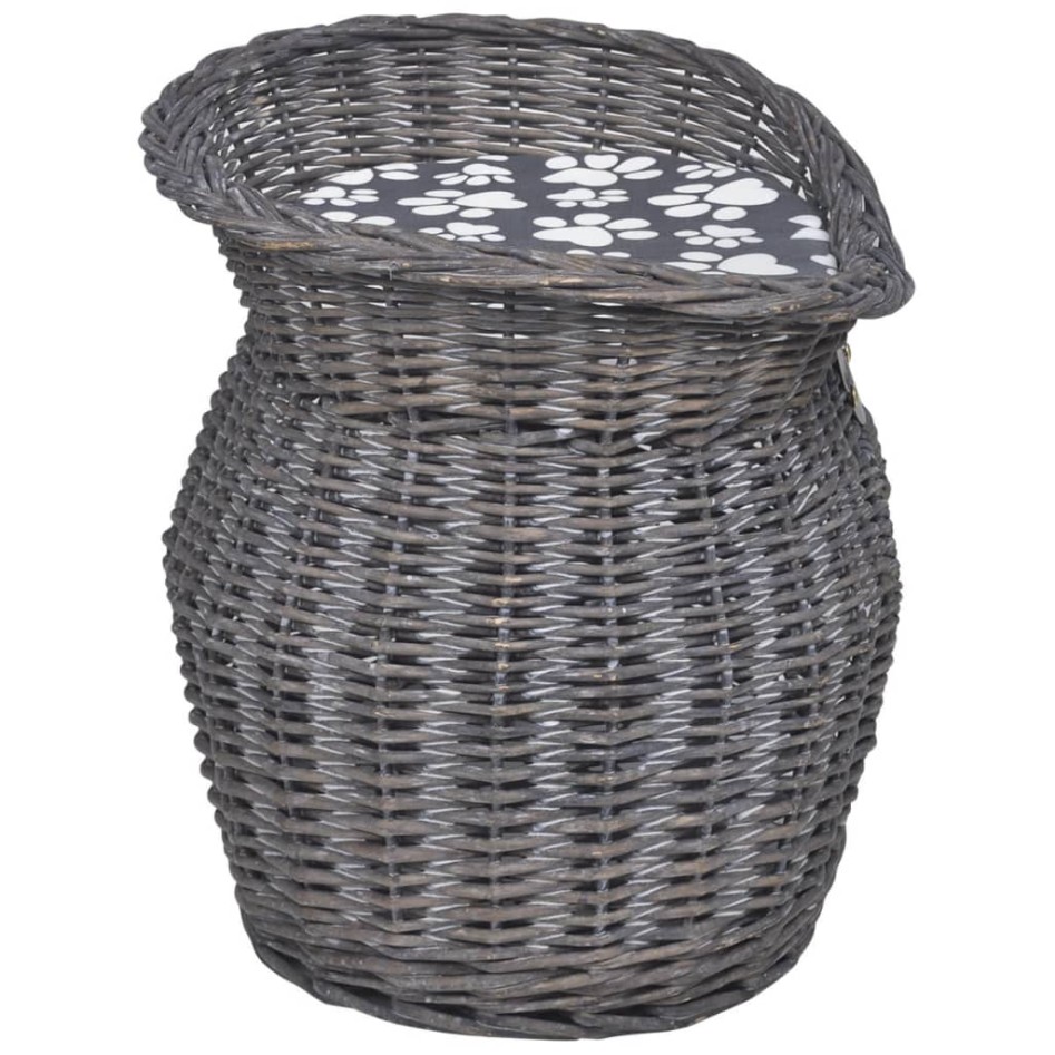 Casa/cama/ rascador para mascotas de sauce con