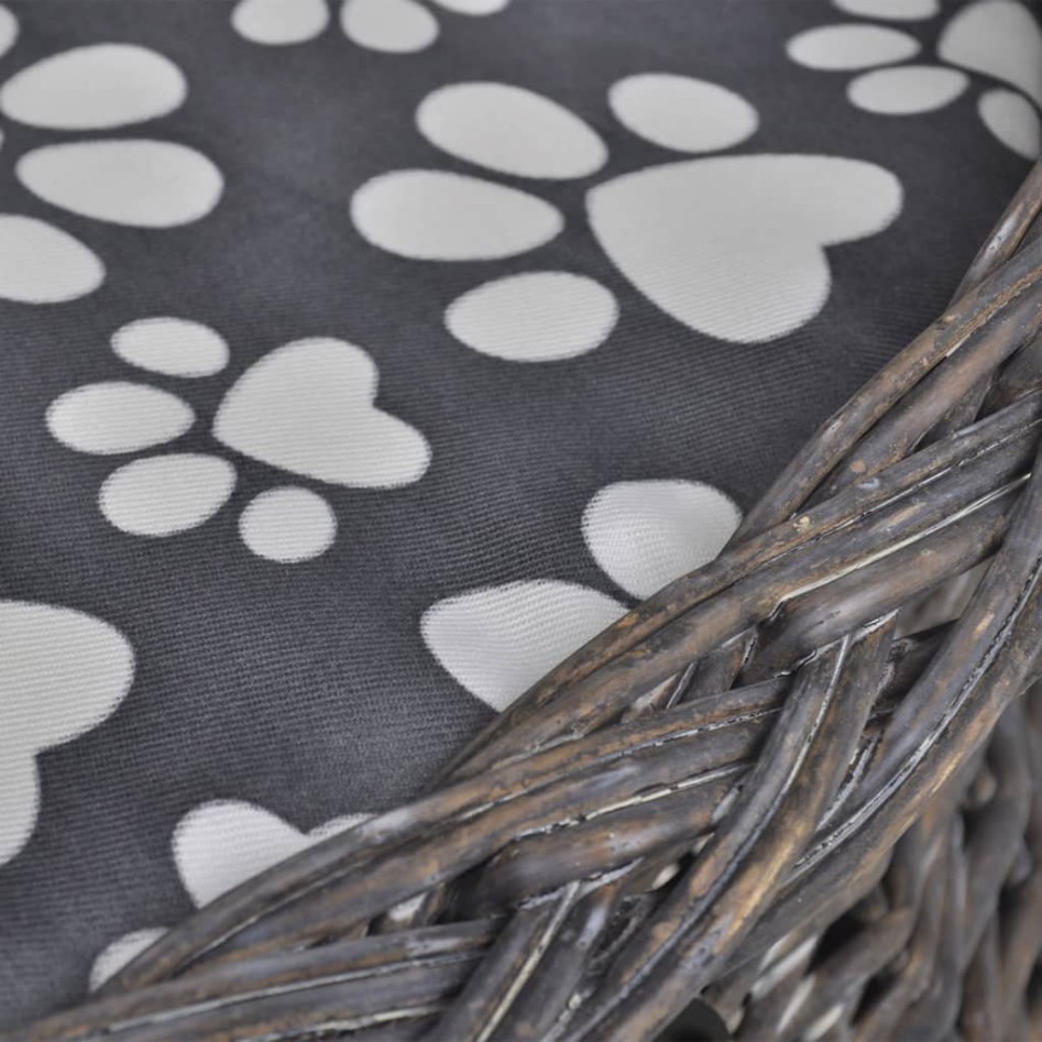 Casa/cama/ rascador para mascotas de sauce con