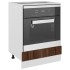 Armario de horno madera ingeniería roble ahumado 60x46x81,5