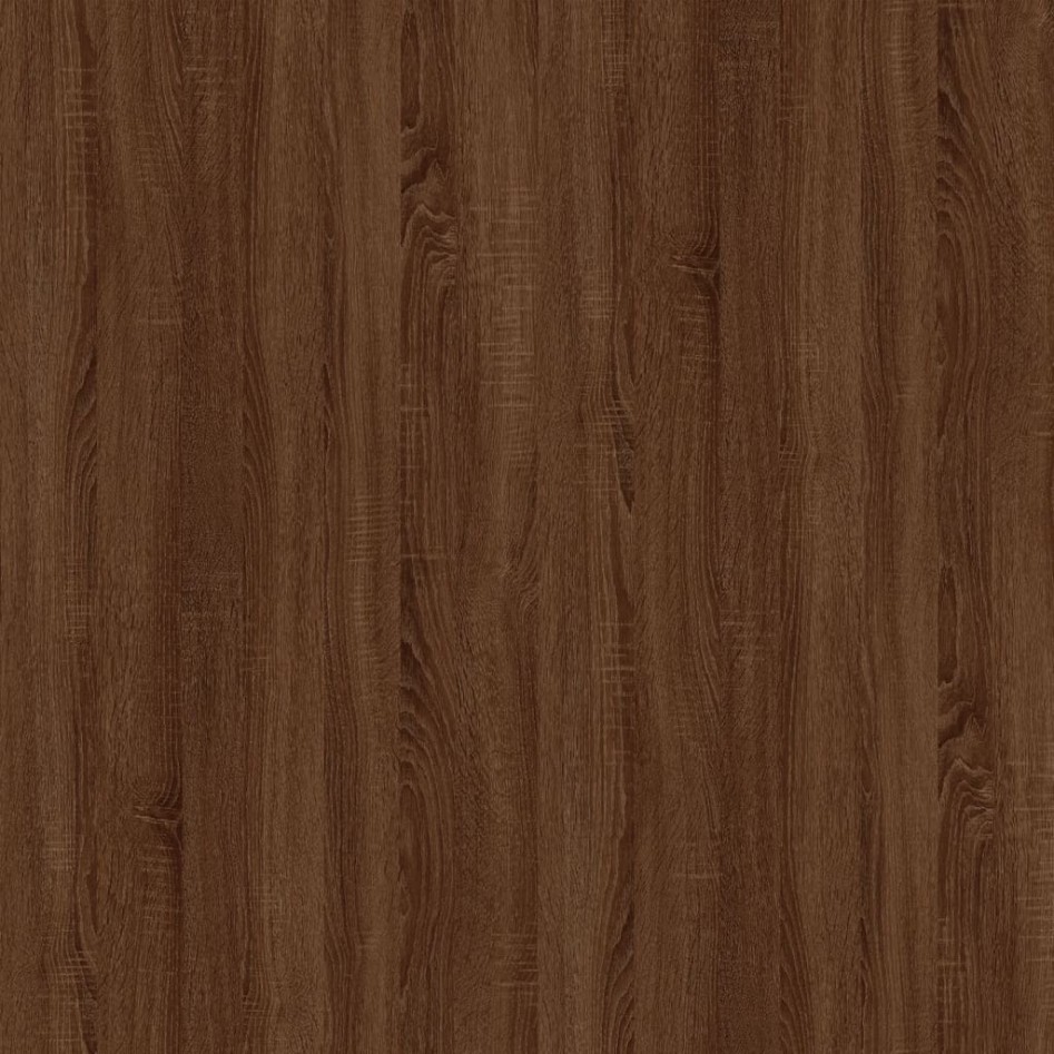 Armario de horno madera ingeniería roble ahumado 60x46x81,5