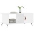 Mesa de centro madera contrachapada blanco 90x50x40