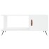 Mesa de centro madera contrachapada blanco 90x50x40
