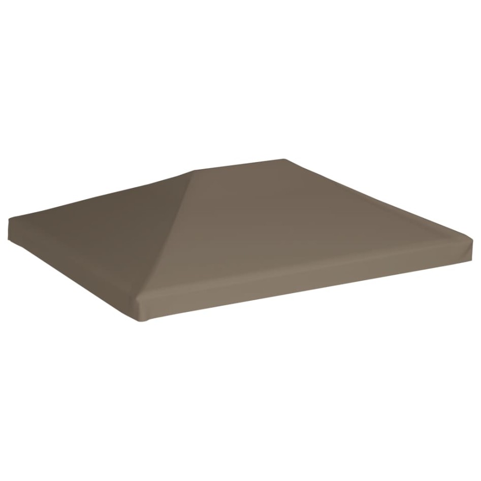 Toldo de cenador gris topo 310 g/m² 3x4