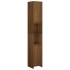 Armario de baño madera contrachapada roble marrón