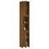 Armario de baño madera contrachapada roble marrón