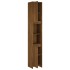 Armario de baño madera contrachapada roble marrón
