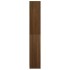 Armario de baño madera contrachapada roble marrón