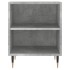 Mesitas de noche 2 uds madera gris hormigón 40x30x50