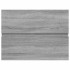 Mueble de lavabo madera de ingeniería gris Sonoma 60x38,5x45