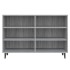 Aparador de madera de ingeniería gris Sonoma 103,5x35x70