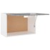 Armario colgante madera ingeniería gris Sonoma 60x31x40