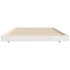 Estructura de cama sin colchón madera de pino blanca 90x200