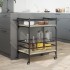 Carrito de cocina madera ingeniería roble Sonoma 82x40x78,5
