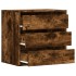 Cajonera de esquina madera ingeniería roble ahumado 60x41x58