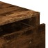 Cajonera de esquina madera ingeniería roble ahumado 60x41x58