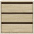 Cajonera de esquina madera ingeniería roble Sonoma 60x41x58