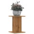 Soportes para plantas 2 uds madera roble artisian 30x30x40