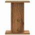 Soportes para plantas 2 uds madera roble artisian 30x30x40