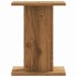 Soportes para plantas 2 uds madera roble artisian 30x30x40