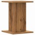 Soportes para plantas 2 uds madera roble artisian 30x30x40