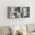 Estantería de pared madera ingeniería gris Sonoma 100x25x50