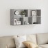 Estantería de pared madera ingeniería gris hormigón