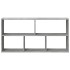 Estantería de pared madera ingeniería gris hormigón