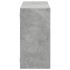 Estantería de pared madera ingeniería gris hormigón