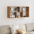 Estante de pared madera ingeniería roble artisian 100x25x50